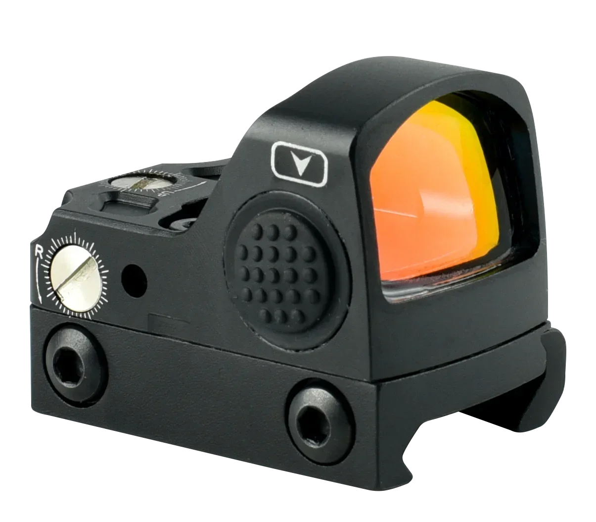 Mira punto rojo ajustable para riel Picatinny 20 mm Airsoft
