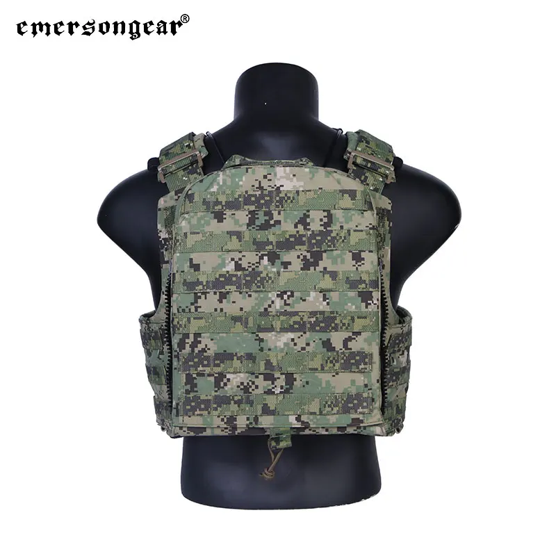 Emersongear Chaleco Táctico MOLLE Verde Portador de Placa Airsoft - imagen 3
