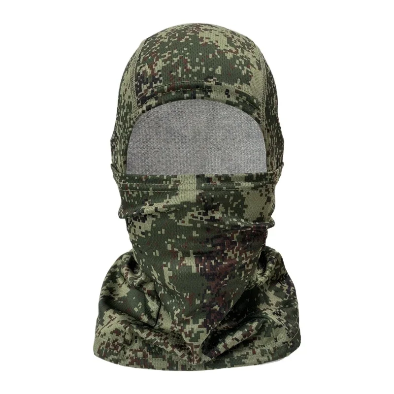 Pasamontañas táctico camuflaje facial completa, malla secado rápido - imagen 4