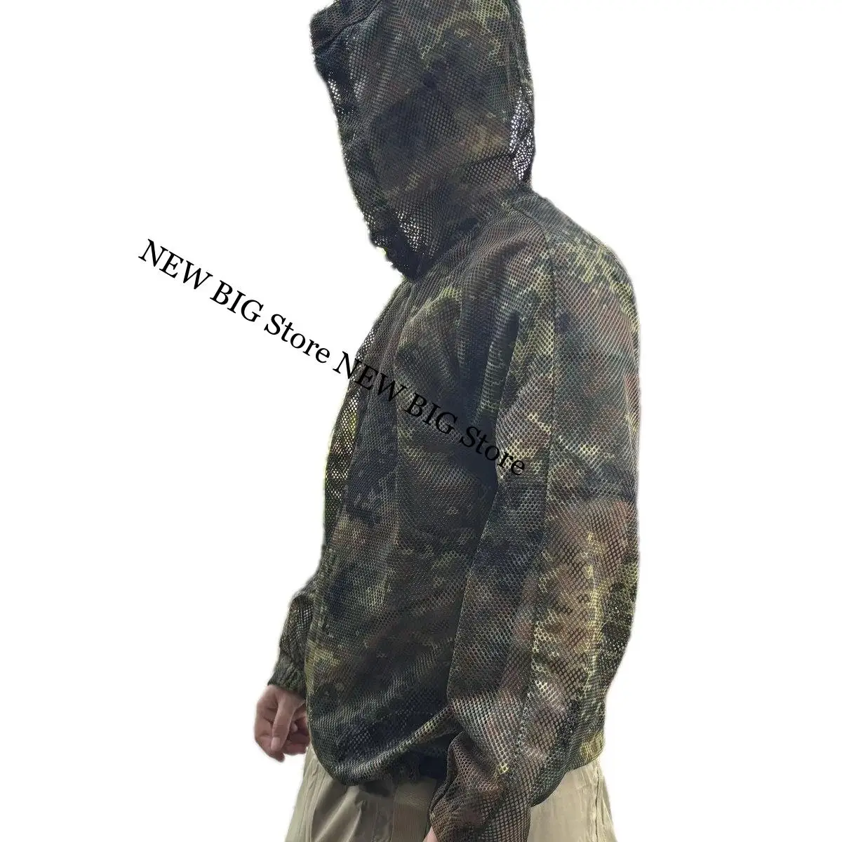 Chaqueta táctica cortavientos capucha BISUOutdoor EMR ripstop transpirable - imagen 2