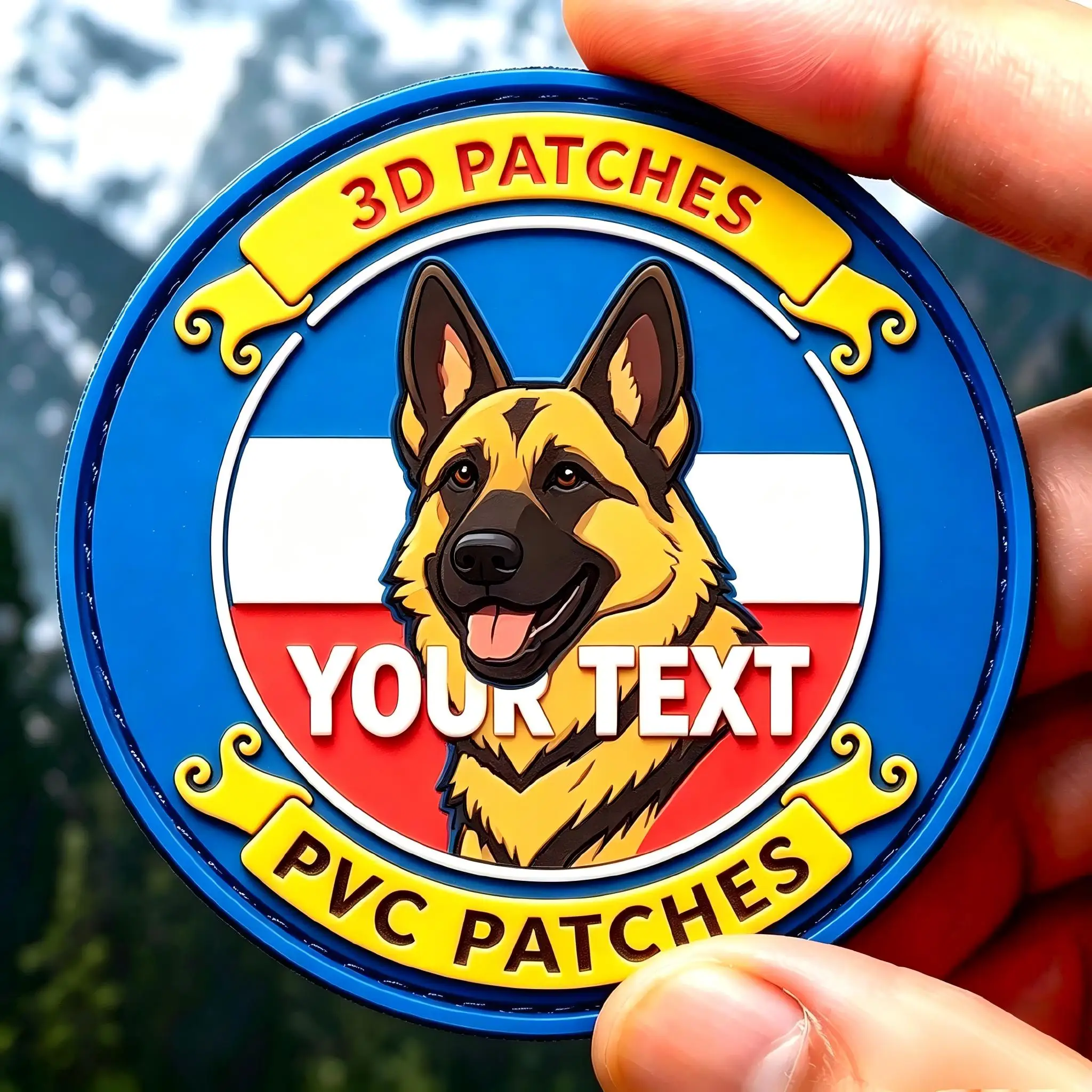 Parche PVC personalizado táctico – Velcro o adhesivo para equipo Molle - imagen 5