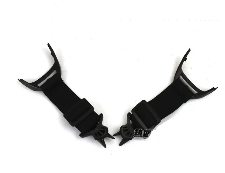 Correa para gafas y riel guía táctico de casco con liberación rápida
