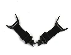 Correa para gafas y riel guía táctico de casco con liberación rápida