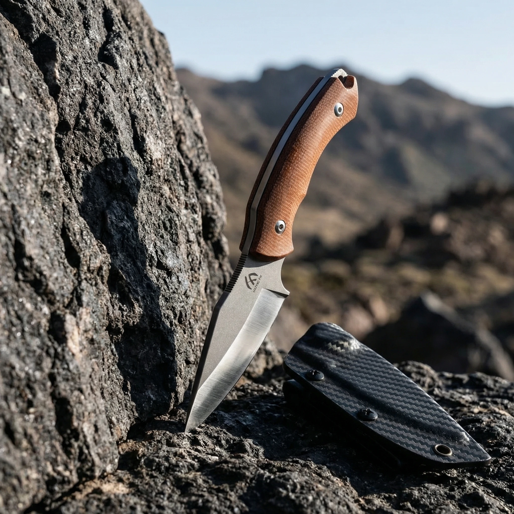 Cuchillo táctico fijo para exteriores y emergencia de camping - imagen 3