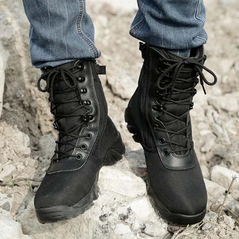Zapatillas de senderismo impermeables hombre antideslizantes resistentes al desgaste - imagen 2