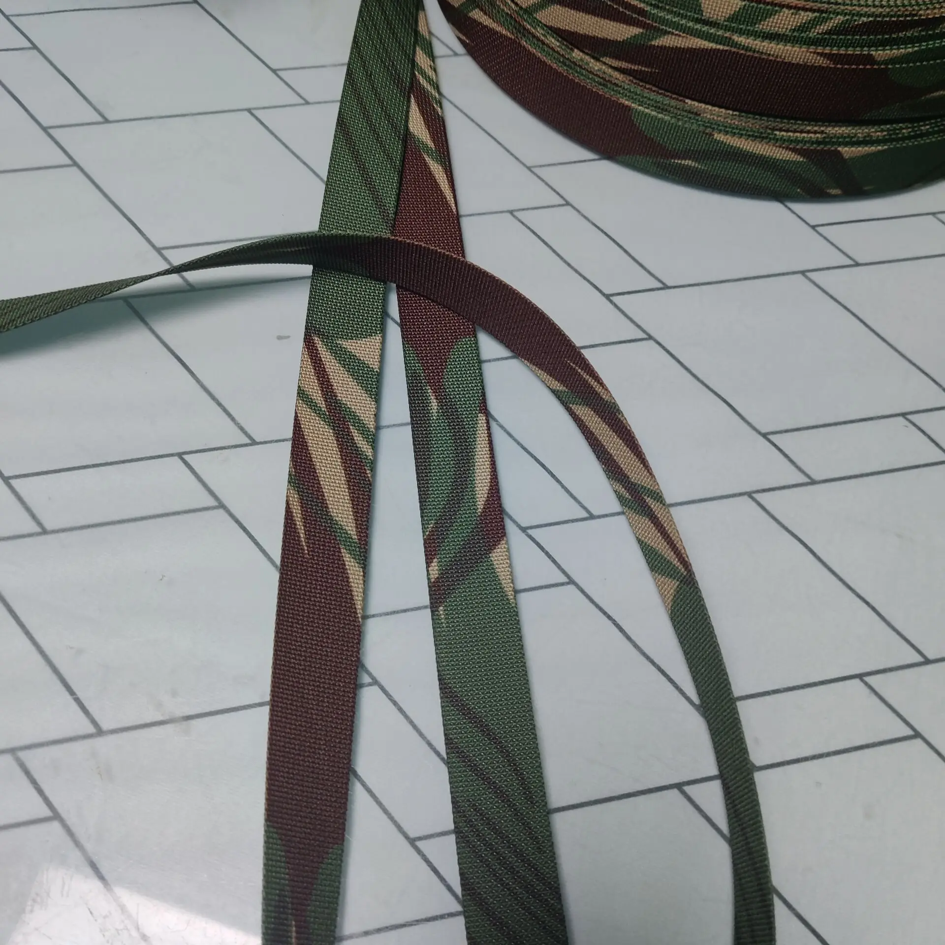 Detalle del patrón camo