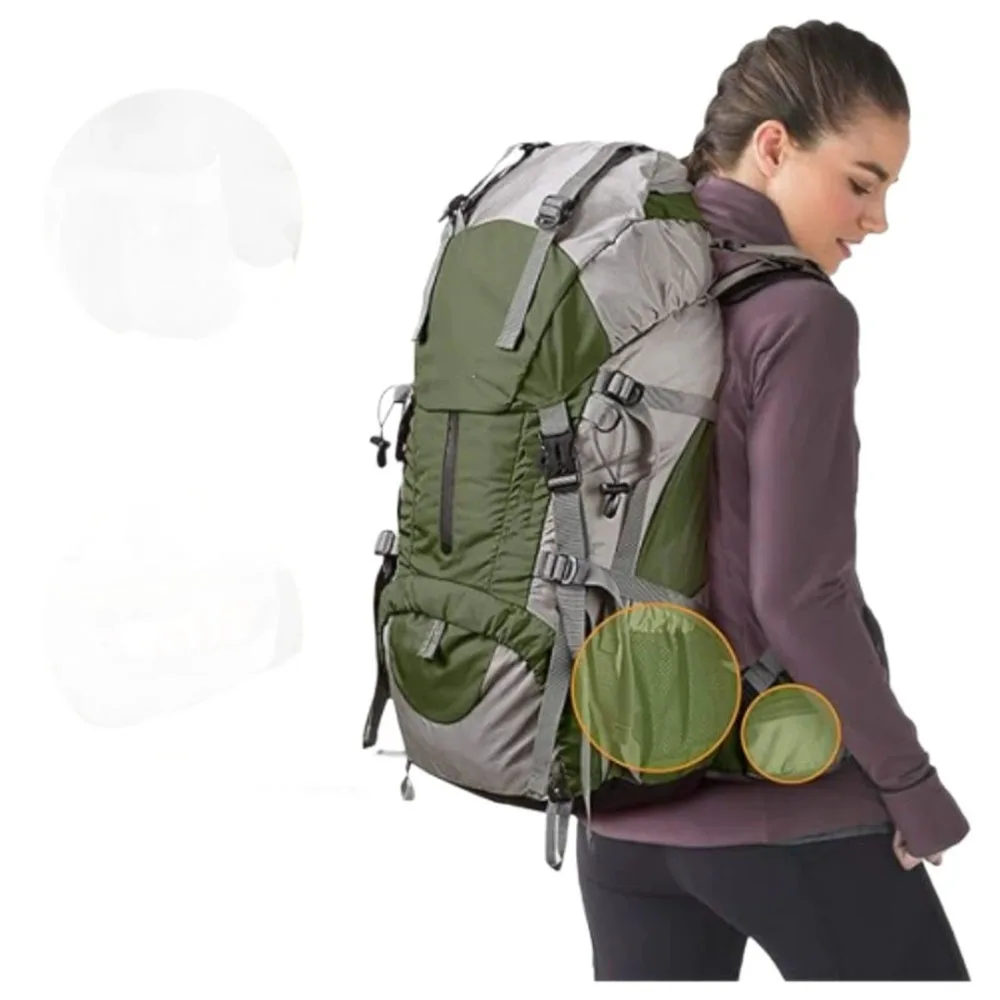 Mochila táctica impermeable resistente a desgarros con cubierta lluvia - imagen 3