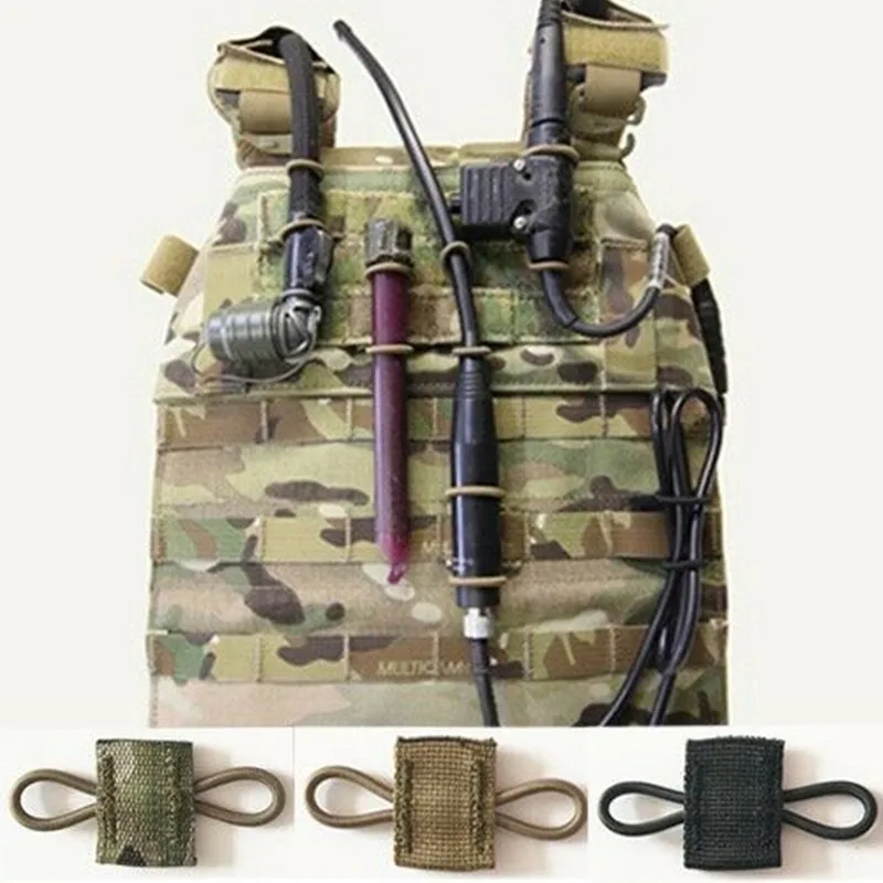 Sujeción de cables y accesorios con sistema MOLLE