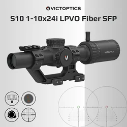 Victoptics S10 1-10x24 SFP LPVO – Mira telescópica iluminación roja/verde