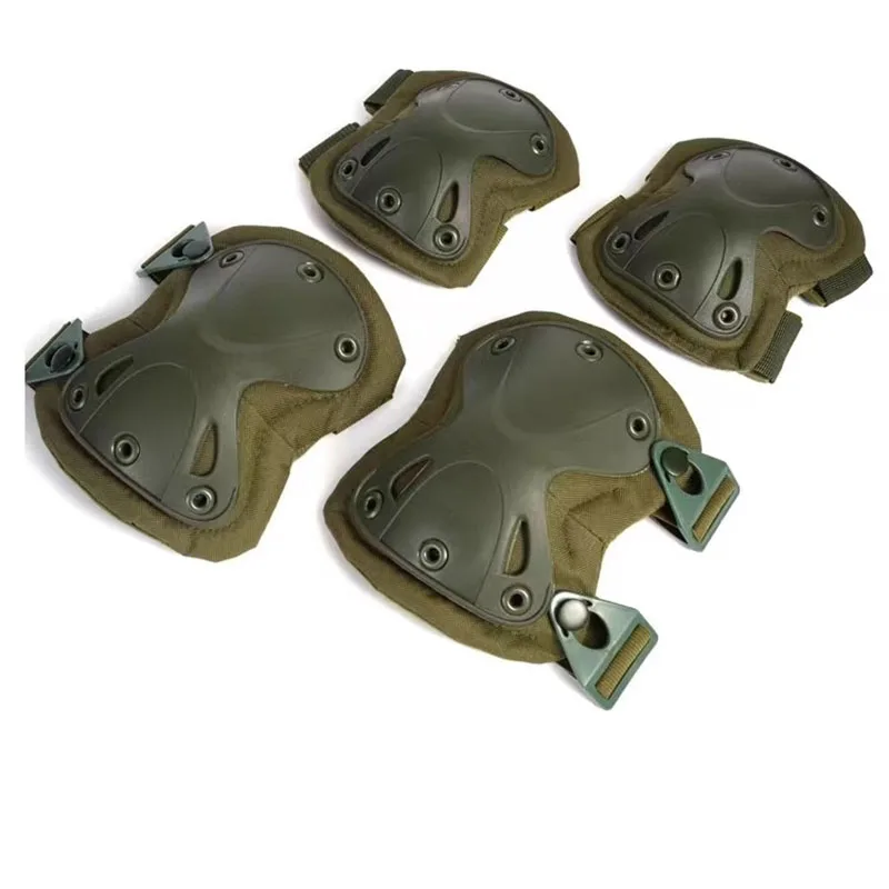 EMR rodilleras tácticas de camuflaje militar ruso en verde