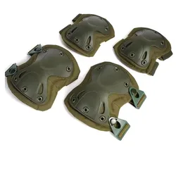 EMR rodilleras tácticas de camuflaje militar ruso en verde