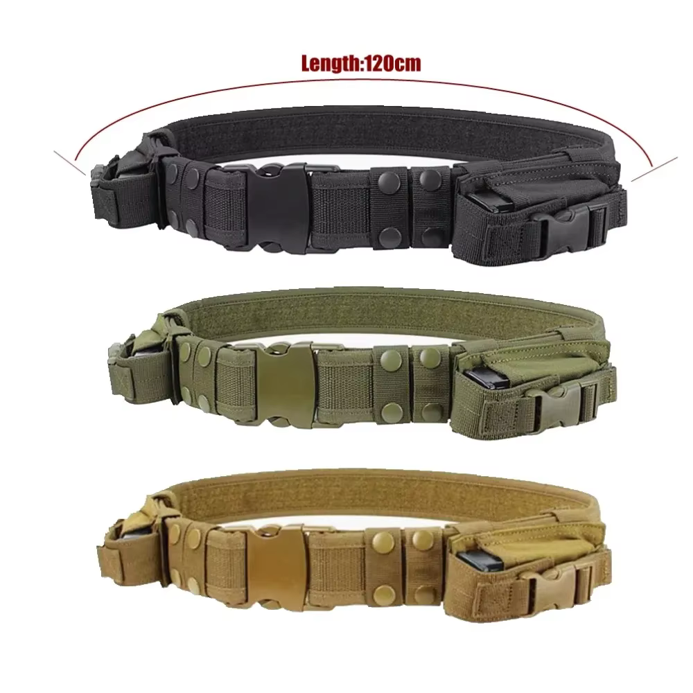 Cinturón táctico con soporte lumbar