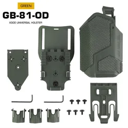 Funda táctica linterna X300U-A, adaptador universal extracción rápida