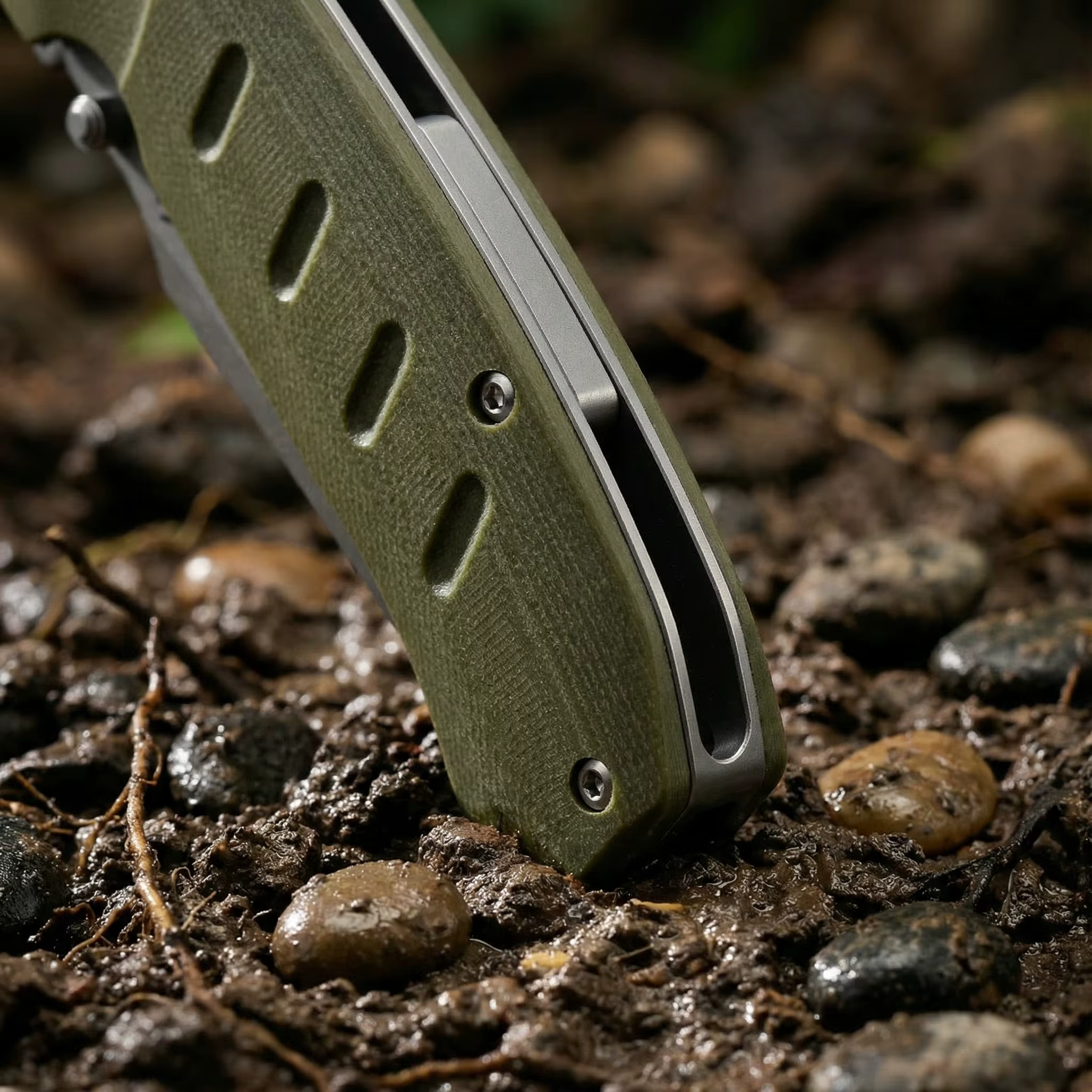 Cuchillo plegable compacto