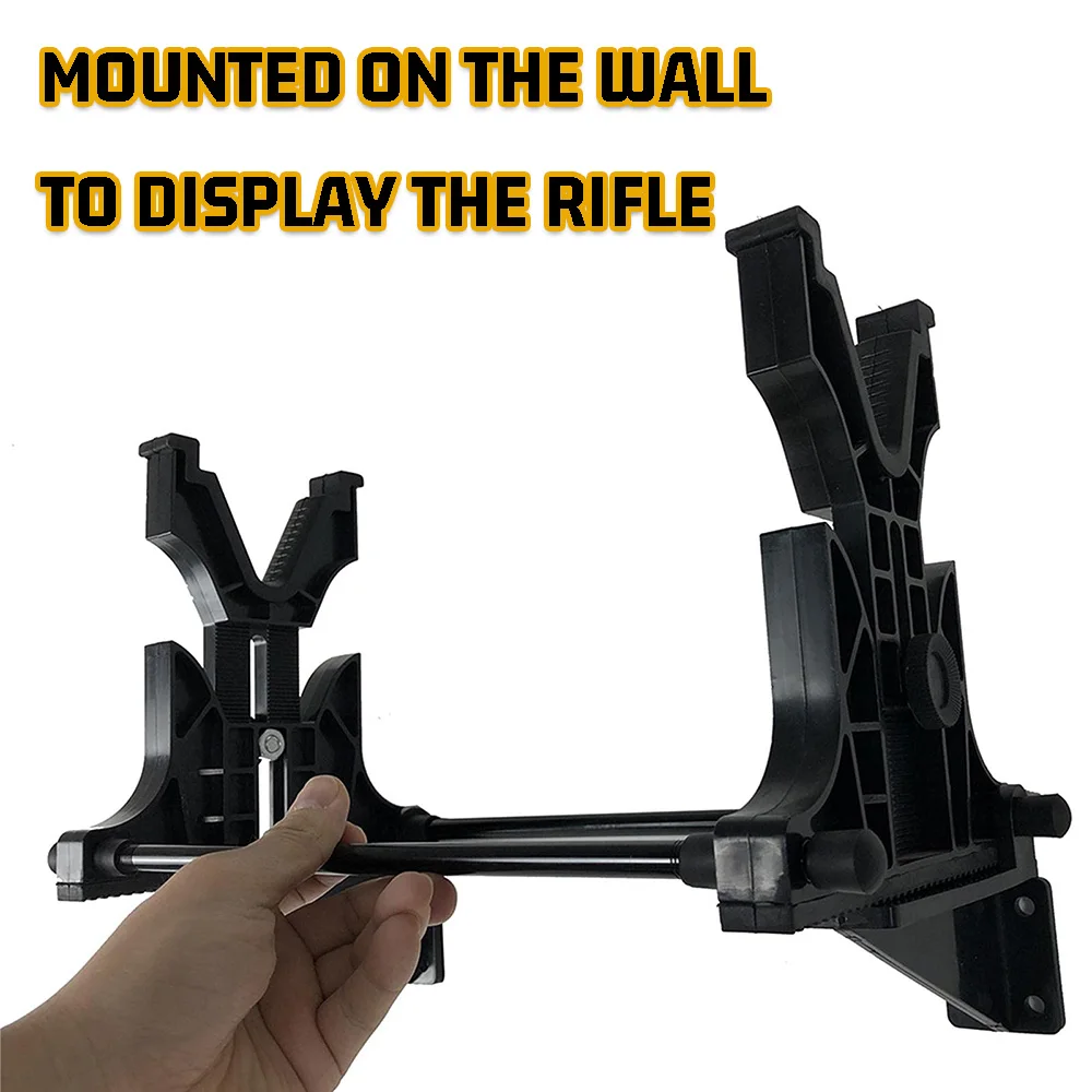 Soporte de limpieza de rifle doble uso banco airsoft y tiro estable - imagen 2