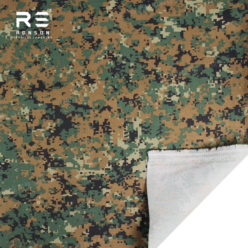 Tela Cordura táctica impermeable MARPAT nailon Oxford PU - imagen 3