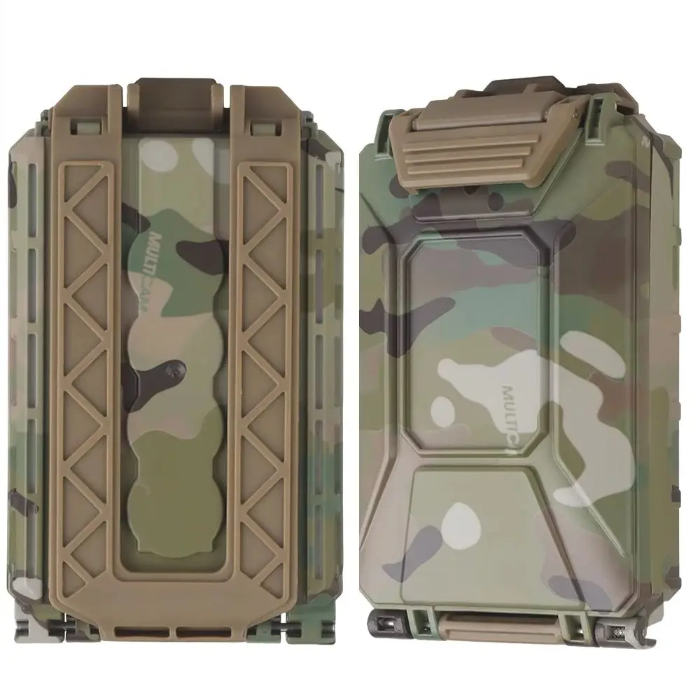 Porta baterías táctico MOLLE modular para chaleco de caza - imagen 5