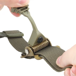 Correa táctica para rifle airsoft en nylon ajustable con hebilla