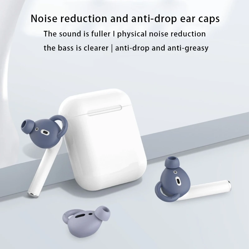 Funda de silicona anticaída para AirPods 1/2 – Repuesto K1KF - imagen 3