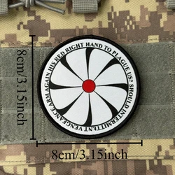 Parche militar CCP chevron adhesivo gancho y bucle para brazalete