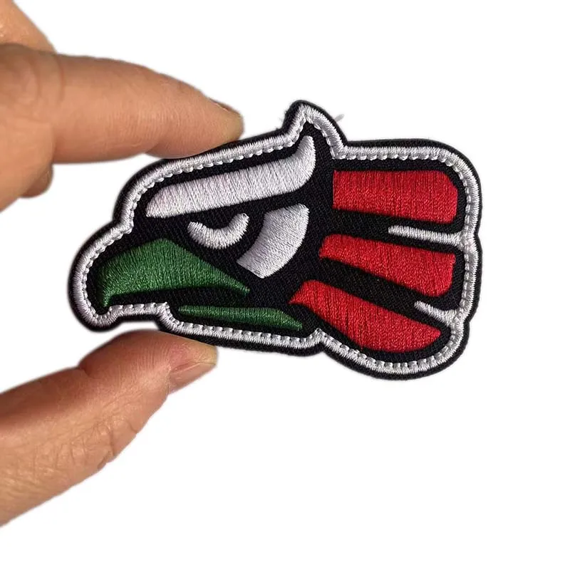 Parche bordado águila mágica bandera nacional Hecho en México táctico - imagen 5