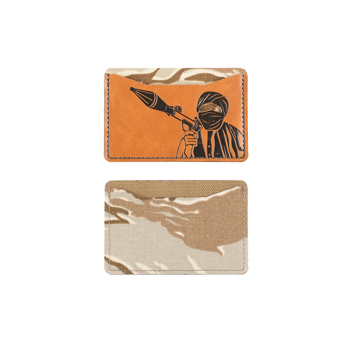 Vista del producto en estilo táctico camuflado