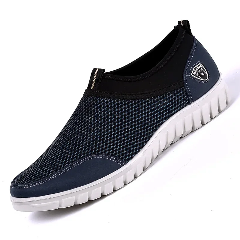 Zapatillas transpirables malla hombre sin cordones para verano - imagen 3