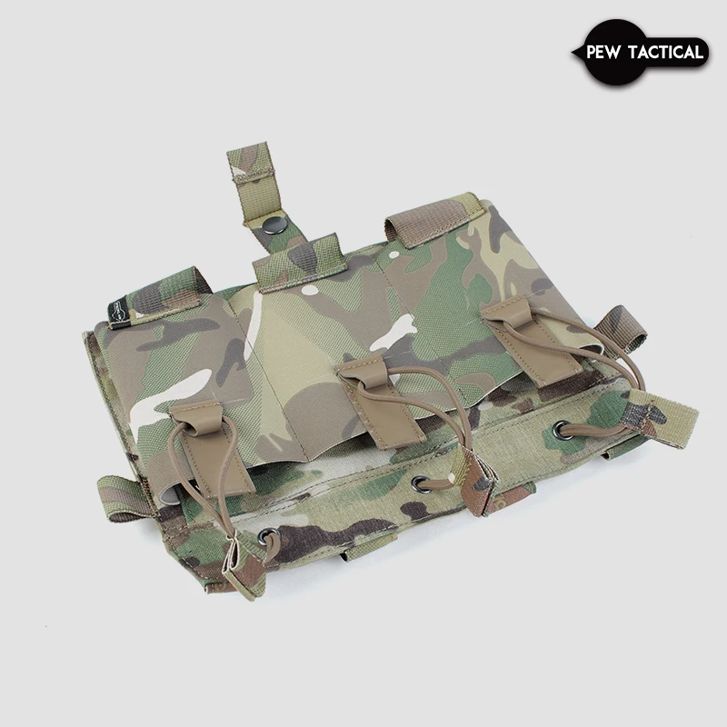 Bolsa triple cargadores 5.56 MOLLE Pew Tactical – Solapa elástica - imagen 5