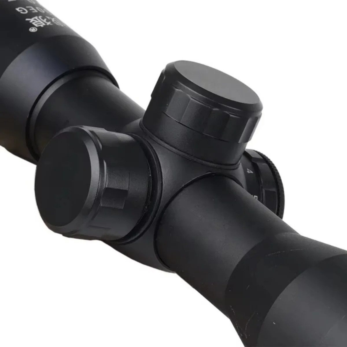 Mira Táctica 4X30 Retícula Iluminada Rojo/Verde, Resistente Agua, Caza