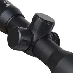 Mira Táctica 4X30 Retícula Iluminada Rojo/Verde, Resistente Agua, Caza