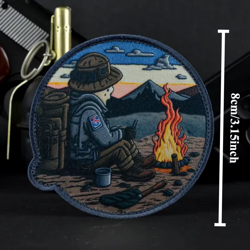 Parche para brazalete de combate y personalización de mochila