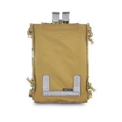 Panel trasero táctico doble MOLLE para mochila de caza