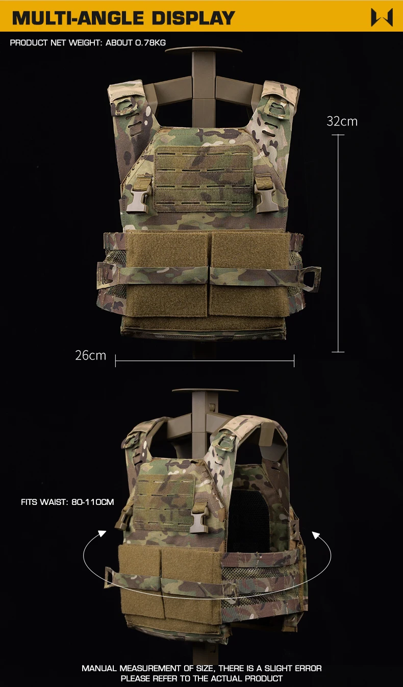 Detalle del sistema MOLLE en verde ranger
