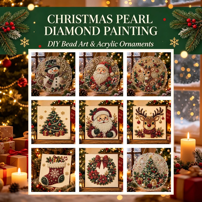 Atrapasol navideño 3D con cuentas y cadena metálica para ventana - imagen 2