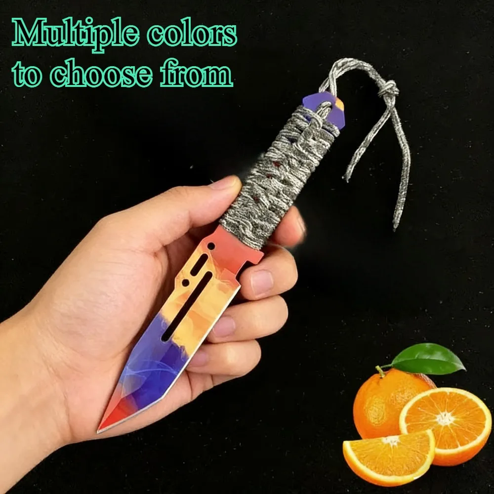 Cuchillo EDC táctico de acero inoxidable para exteriores - imagen 3