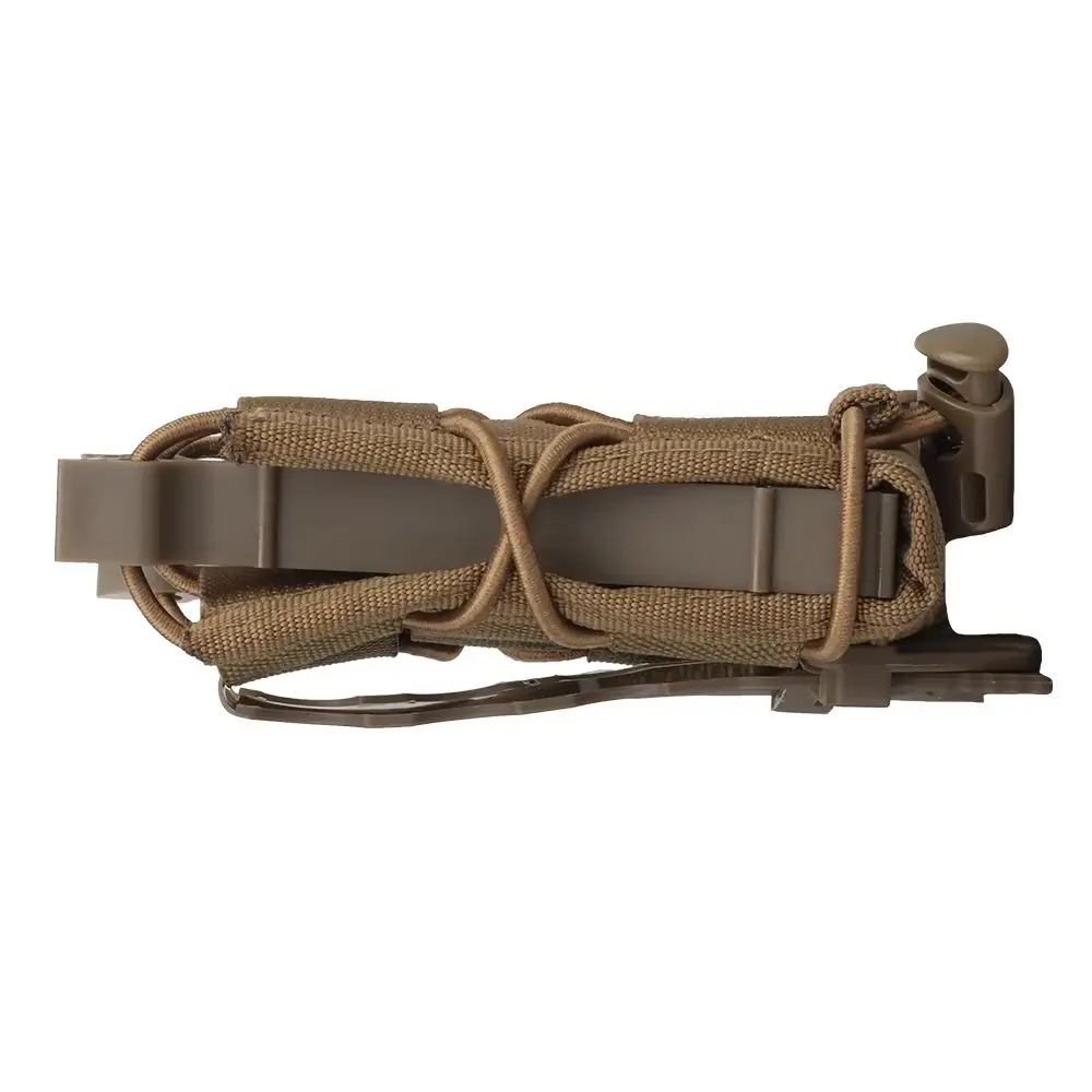 Funda táctica MOLLE para cargador, porta linterna y cuchillo