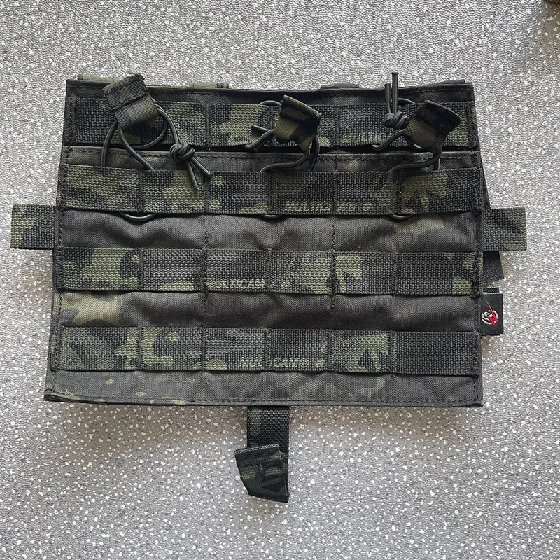 Panel frontal MOLLE AVS Multicam bolsas para cargadores desmontables - imagen 3