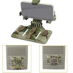 Soporte táctico universal para teléfono plegable en mochila