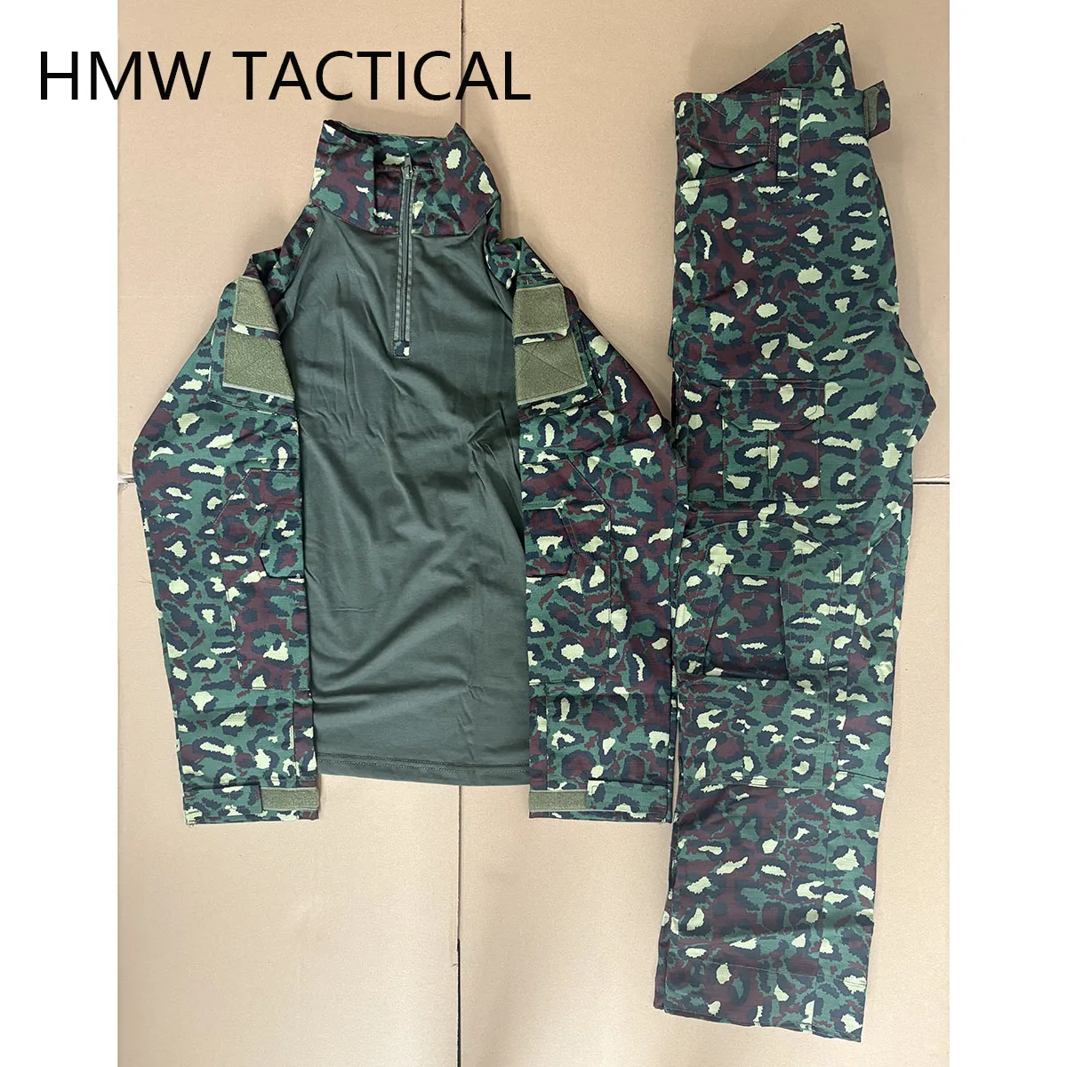 Conjunto táctico Frog Suit militar camuflaje – pantalón y camiseta
