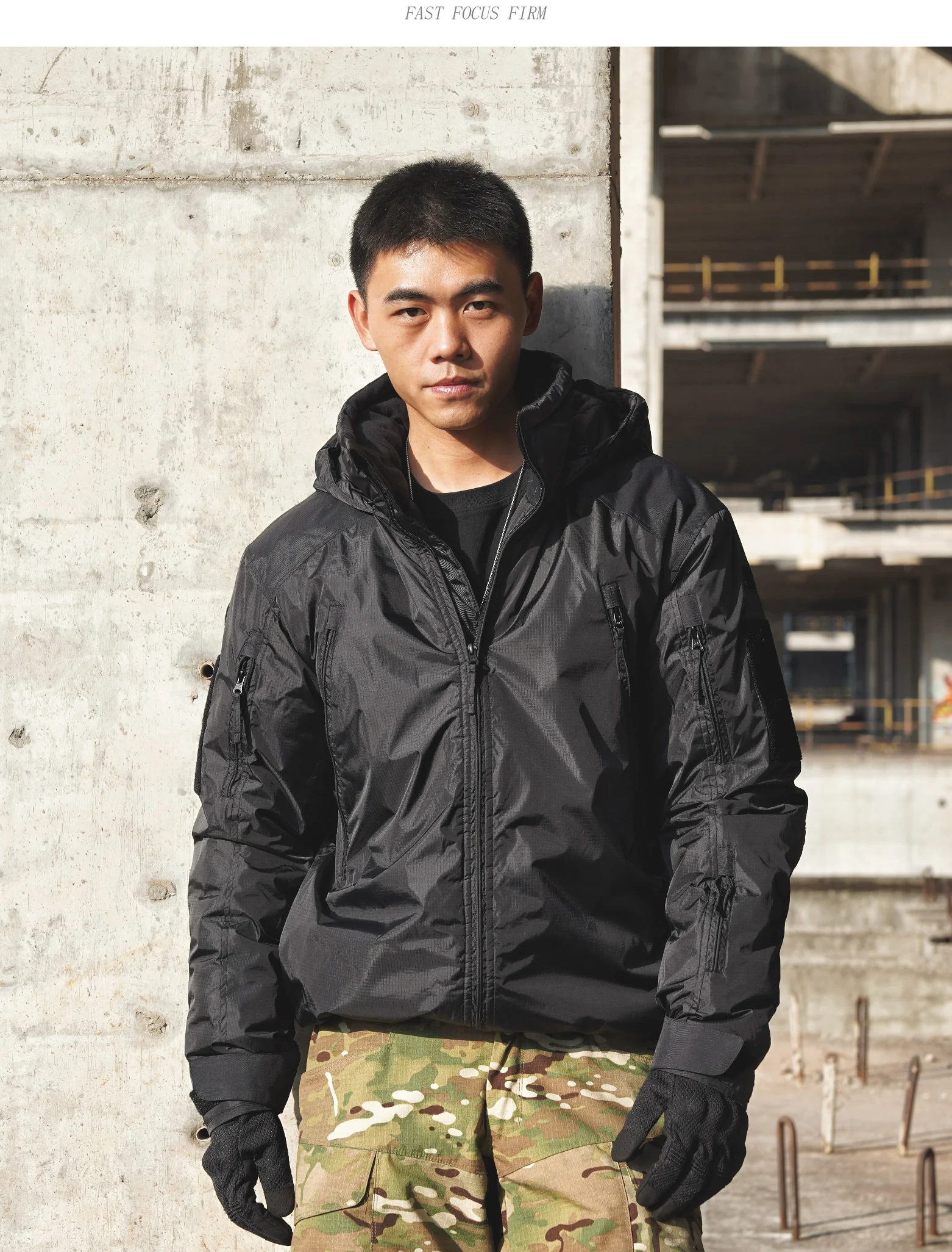 Outdoor4.0 Chaqueta invierno algodón antifrío a prueba viento - imagen 5