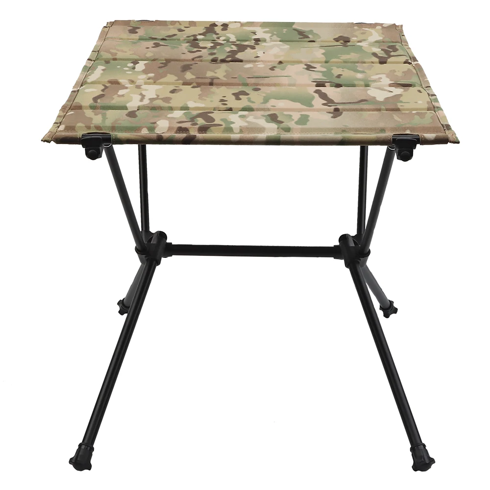 Mesa plegable táctica de aluminio para camping y picnic - imagen 3