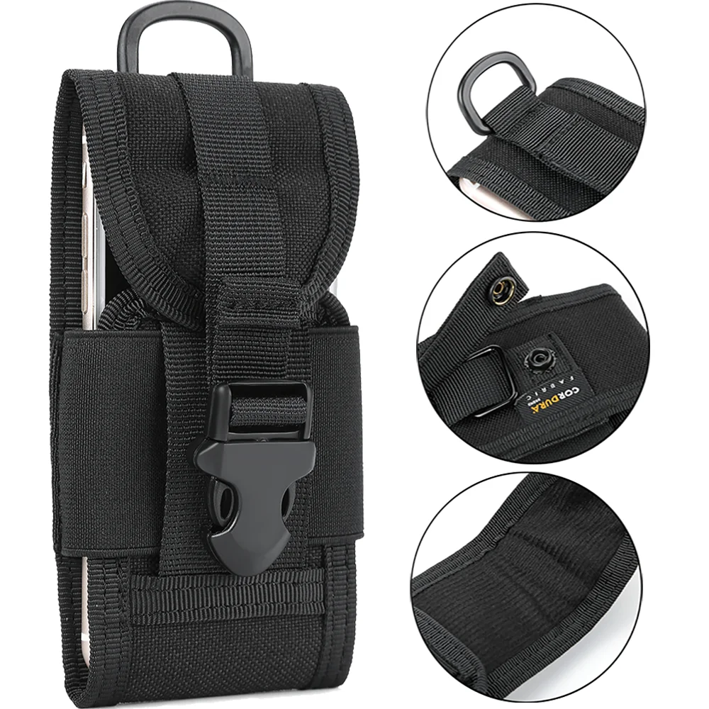 Bolsa táctica MOLLE para móvil y accesorios outdoor resistente