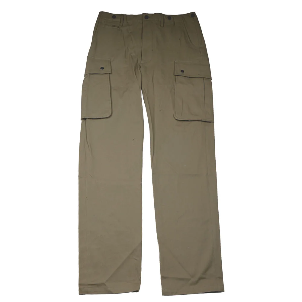 Pantalones tácticos M42 retro algodón caqui corte holgado - imagen 5