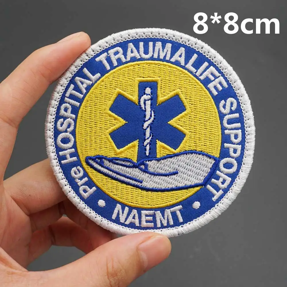 Parche táctico Estrella de la Vida – Emergencias médicas - imagen 4