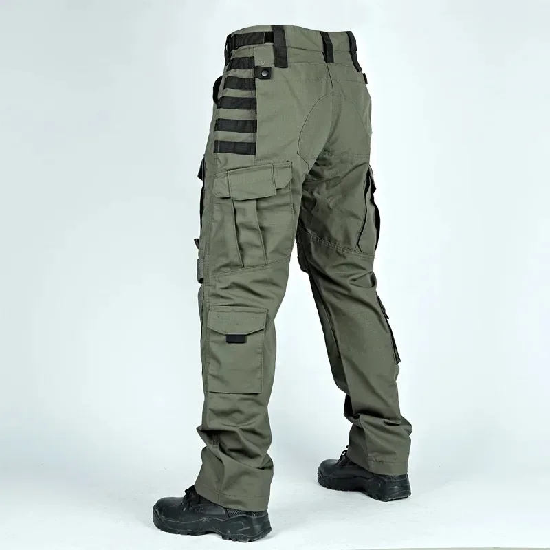 Conjunto táctico ligero camuflaje negro capucha secado rápido - imagen 3