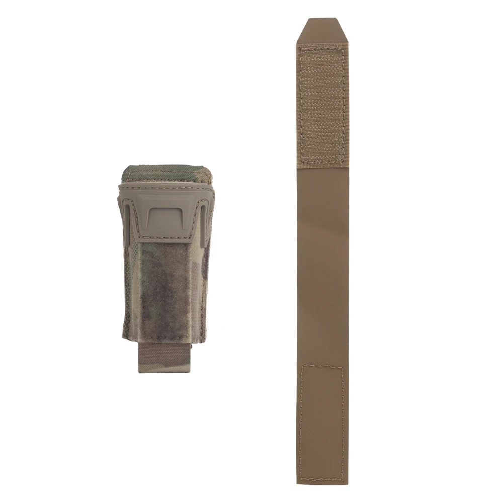 Bolsa táctica de cargador airsoft camuflaje con solapa liberación rápida - imagen 2