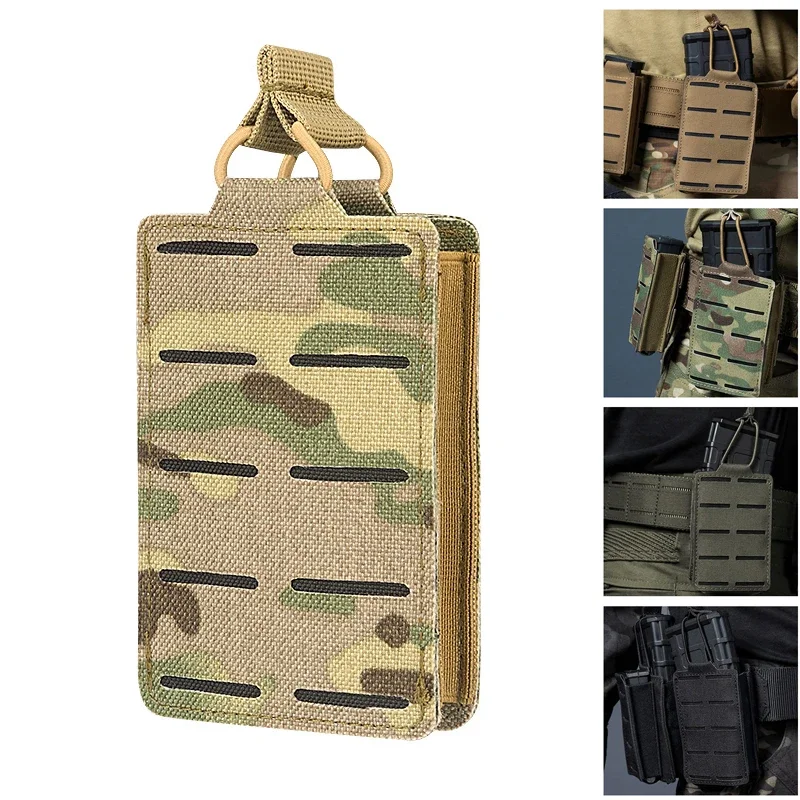 Portacargador MOLLE Individual 5.56mm – Para AR-15, M4, M16
