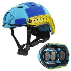Casco táctico ligero FAST PJ ajustable para rescate y emergencia