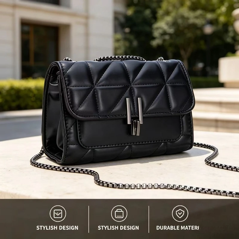 Bolso bandolera ligero con bordado de diamantes para mujer - imagen 5