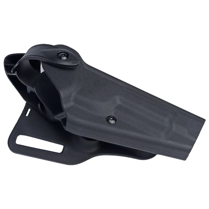 Funda táctica de cuero para pistola, mano derecha, caza y combate - imagen 4
